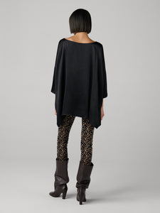 DVF	DIANE TOP BLACK