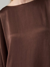 Load image into Gallery viewer, DVF	DIANE TOP CHOCOLATE