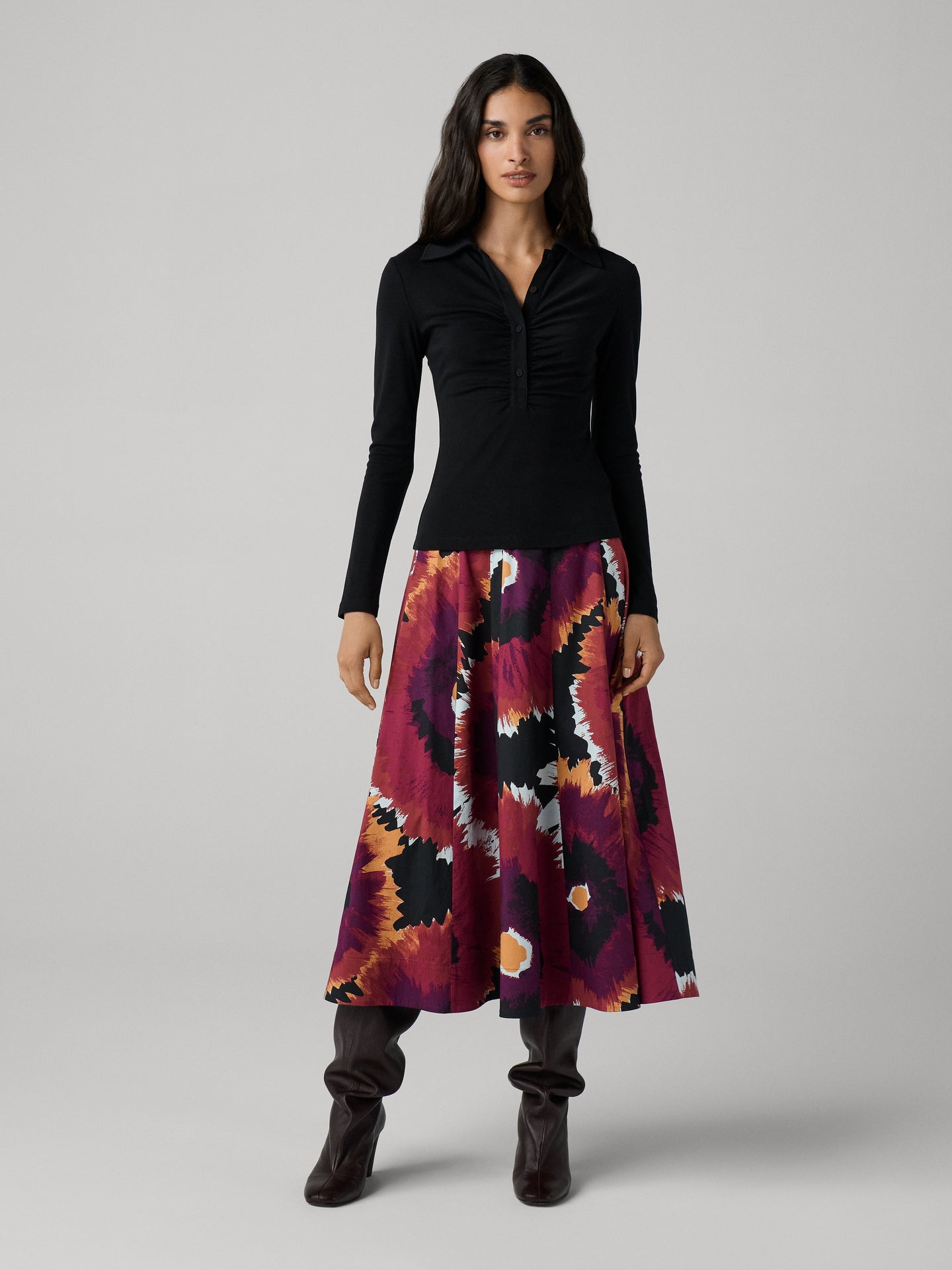 DVF	SHESKA TOP	BLACK