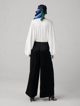 Load image into Gallery viewer, DVF	KASON JUMPSUIT WHITE BLACK