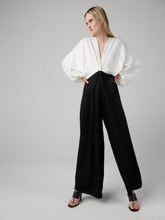 Load image into Gallery viewer, DVF	KASON JUMPSUIT WHITE BLACK