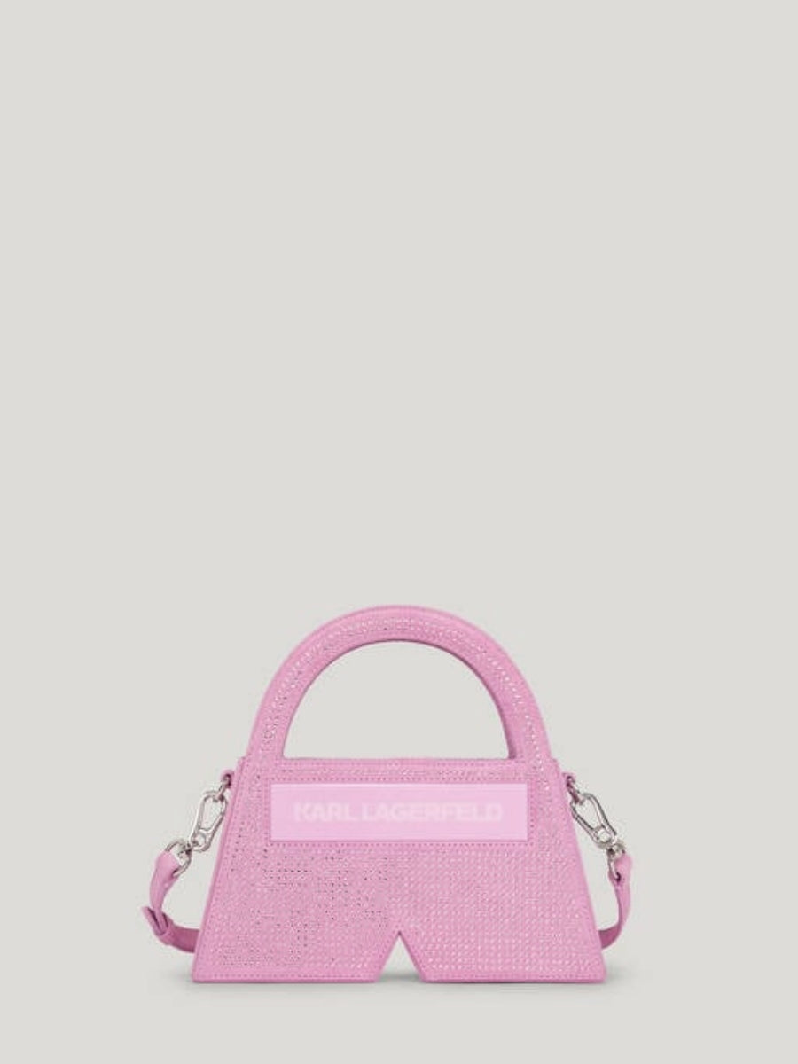 IKON K SMALL CRYSTAL TOP-HANDLE BAG