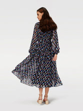 Load image into Gallery viewer, DVF	KENT DRESS	GEO ILLUSION MED