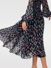 Load image into Gallery viewer, DVF	KENT DRESS	GEO ILLUSION MED