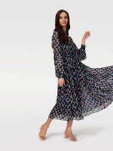 Load image into Gallery viewer, DVF	KENT DRESS	GEO ILLUSION MED