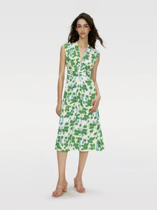 DVF	LIVIA DRESS	EARTH FLORAL MULTI MED CH
