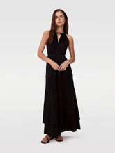 Load image into Gallery viewer, DVF	HUGO DRESS BLACK