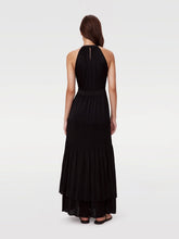 Load image into Gallery viewer, DVF	HUGO DRESS BLACK