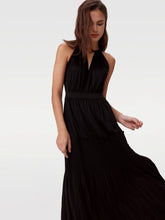 Load image into Gallery viewer, DVF	HUGO DRESS BLACK