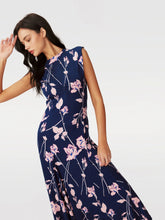 Load image into Gallery viewer, DVF LEORA DRESS FINAL ACT FLORAL BLUSH PINK