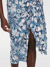 Load image into Gallery viewer, DVF	ABIGAIL MIDI DRESS BIRD OF PARADISE IVORY