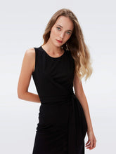 Load image into Gallery viewer, DVF	EMINA DRESS	BLACK