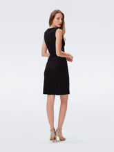 Load image into Gallery viewer, DVF	EMINA DRESS	BLACK