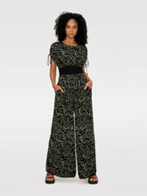 Load image into Gallery viewer, DVF	ANDRA JUMPSUIT RIBBON SNAKE MED