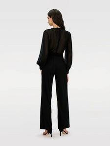 DVF	OPHELIA JUMPSUIT BLACK