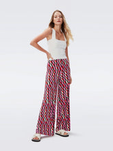 Load image into Gallery viewer, DVF	HOLLY PANTS	ARTA GEO PINK ME