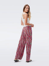 Load image into Gallery viewer, DVF	HOLLY PANTS	ARTA GEO PINK ME