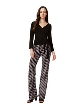 Load image into Gallery viewer, DVF BROOKLYN PANTS BIRD WEAVE BERLIN