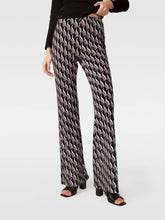 Load image into Gallery viewer, DVF BROOKLYN PANTS BIRD WEAVE BERLIN