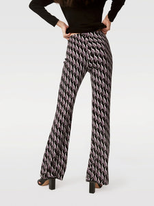 DVF BROOKLYN PANTS BIRD WEAVE BERLIN