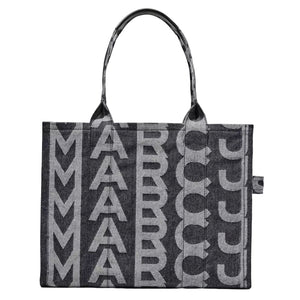 THE MONOGRAM DENIM LARGE TOTE