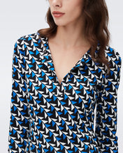 Load image into Gallery viewer, DVF REINA DRESS SHIFTED WINGS IVORY