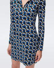Load image into Gallery viewer, DVF REINA DRESS SHIFTED WINGS IVORY