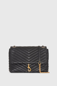 EDIE FLAP SHOULDER BAG